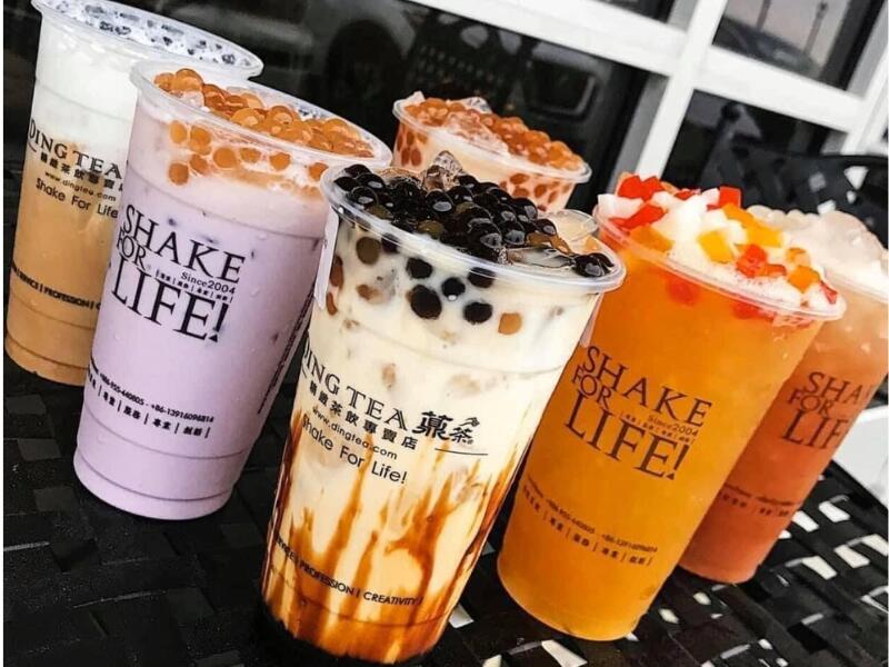 Thương hiệu trà sữa Dingtea đến từ Đài Loan luôn nằm trong danh sách các quán trà sữa ngon tại Hà Nội