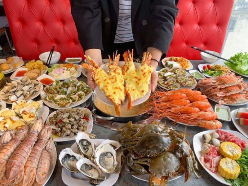 Quán buffet hải sản Cửu Vân Long
