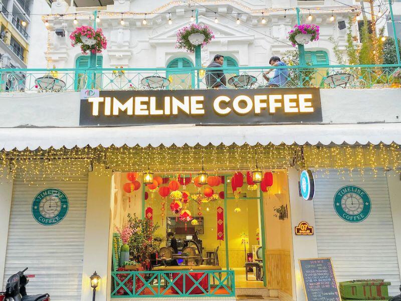 Timeline Coffee - quán cafe có  view đẹp tại phố cổ
