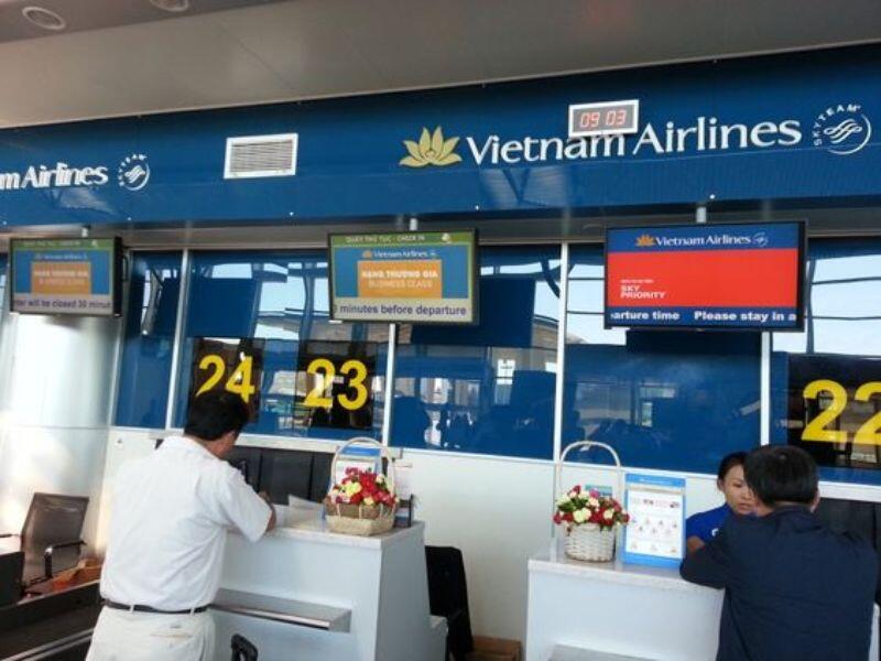 Phòng vé VietNam Airlines Long Biên
