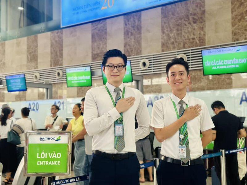 Phòng vé Bamboo Airway sân bay Nội Bài