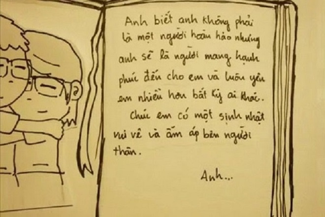 Làm một bài thơ hay viết một lá thư tình