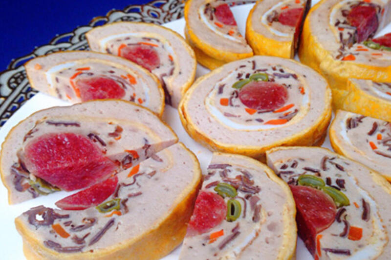 Giò hoa ngũ sắc