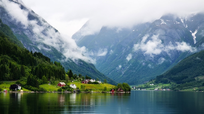 Vùng quê vùng Scandinavia (Nauy, Phần Land, Thụy Điển)