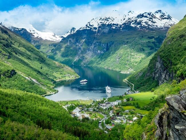Vùng quê vùng Scandinavia (Nauy, Phần Land, Thụy Điển)