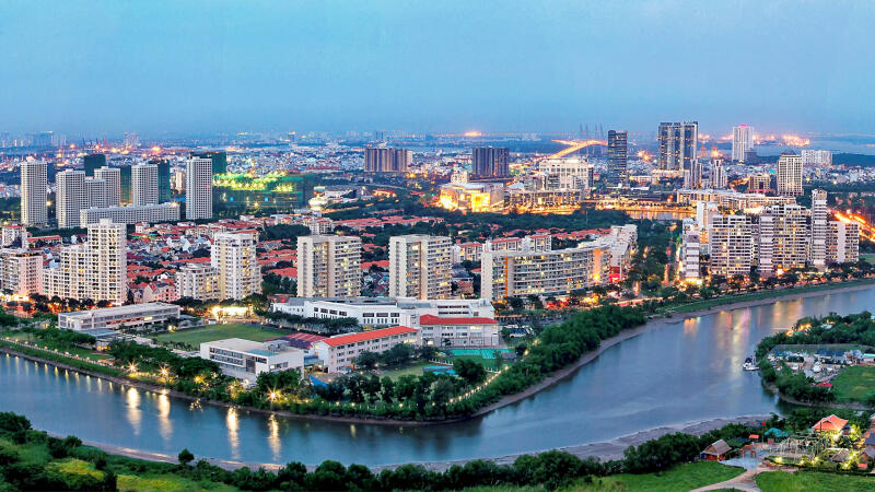 Dạo quanh Phú Mỹ Hưng