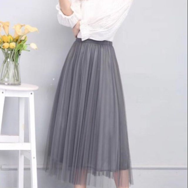 Chân váy xếp ly