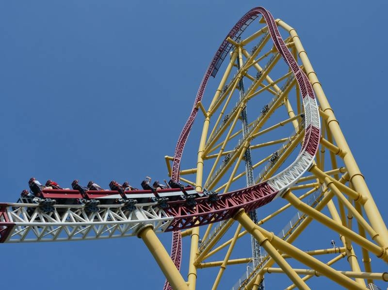 Top Thrill Dragster (190 km/giờ)