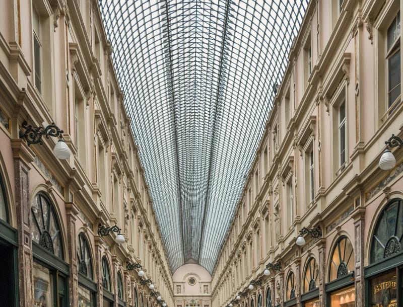 Galeries Royales Saint-Hubert - Brussel - Bỉ