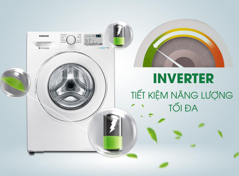 Máy giặt Samsung WW80J4233GW/SV