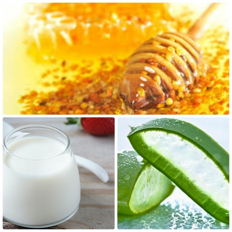 Nha đam và mật ong