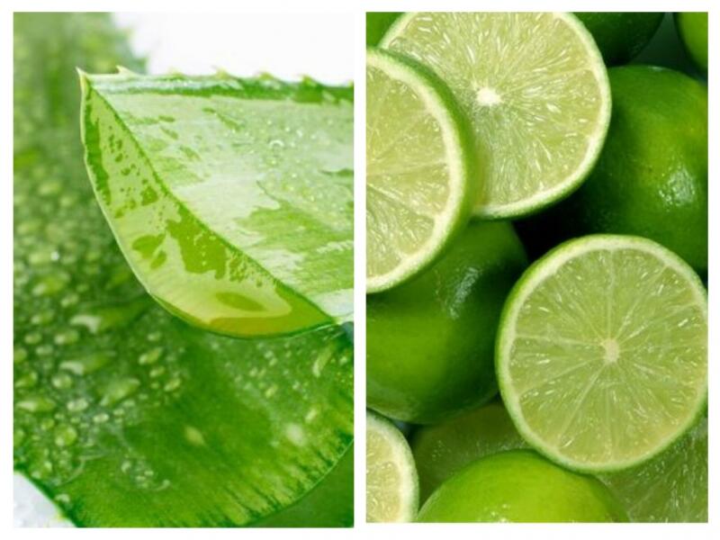 Nha đam và nước cốt chanh