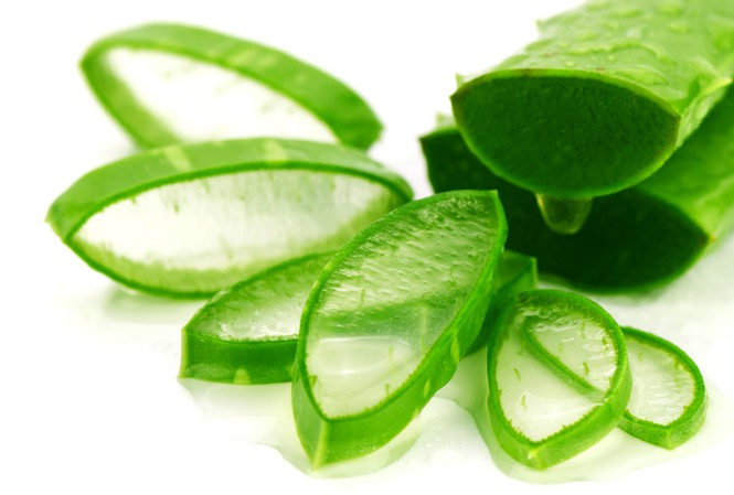 Sử dụng nha đam nguyên chất