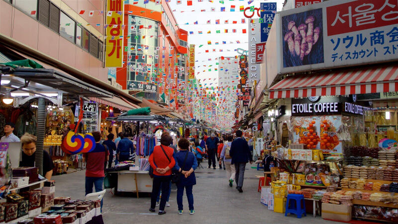 Chợ Dongdaemun, Seoul, Hàn Quốc