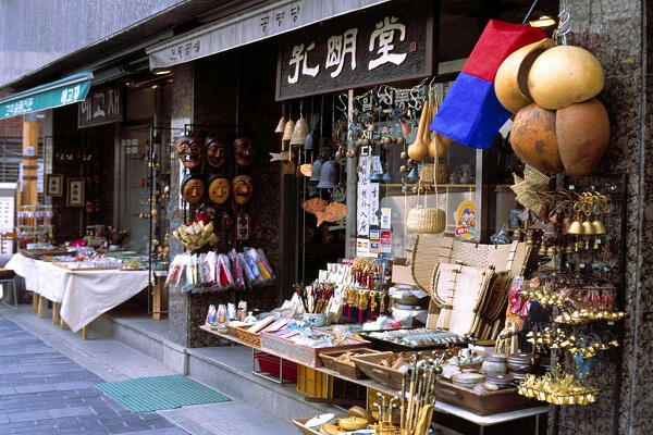 Phố cổ Insadong, Seoul, Hàn Quốc