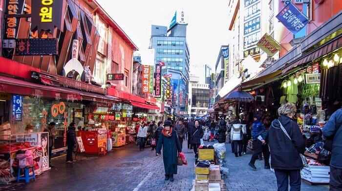 Chợ Namdaemun, Seoul, Hàn Quốc