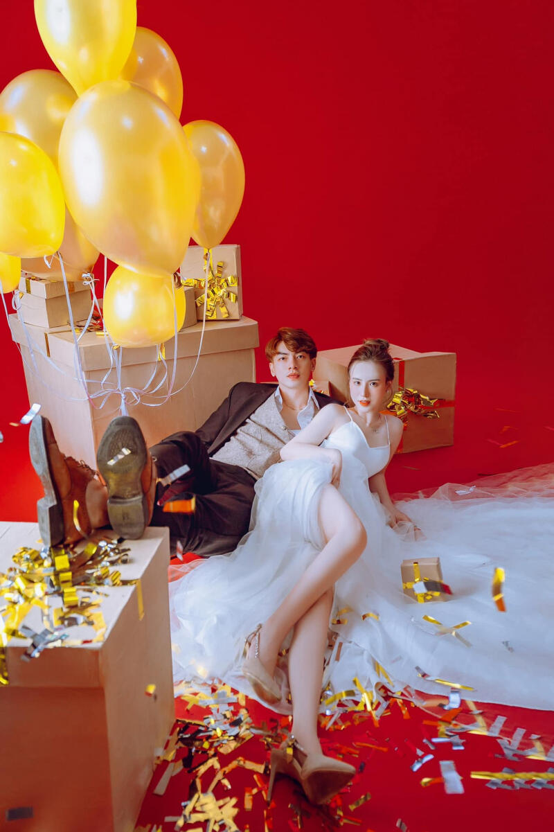 Green Studio Wedding