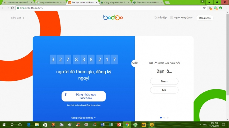 Badoo, kết bạn, hẹn hò qua mạng