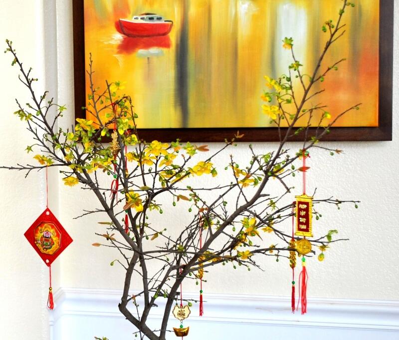 Mai vàng báo hiệu Tết đến