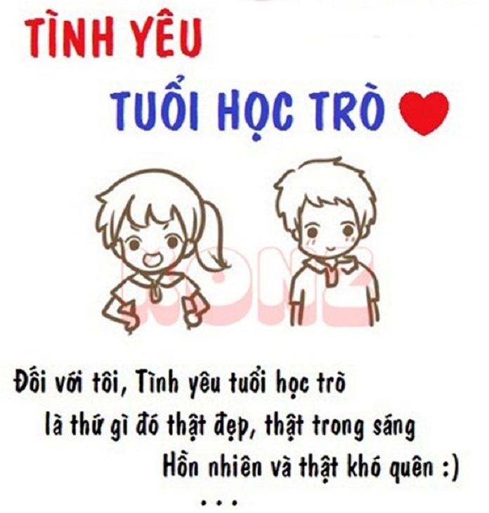 Tình yêu tuổi học trò là những rung động đầu đời