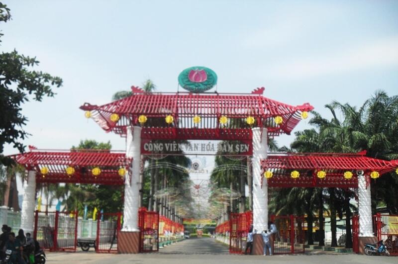Khu vui chơi giải trí Đầm Sen - TP Hồ Chí Minh
