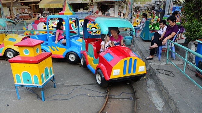 Khu vui chơi ở thành phố Thái Nguyên