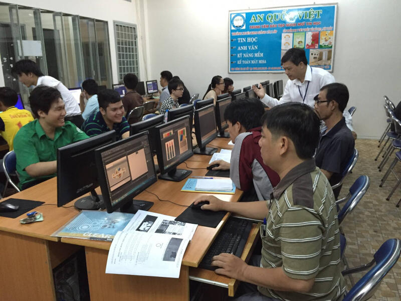 Trung tâm Ngoại ngữ Tin học An Quốc Việt