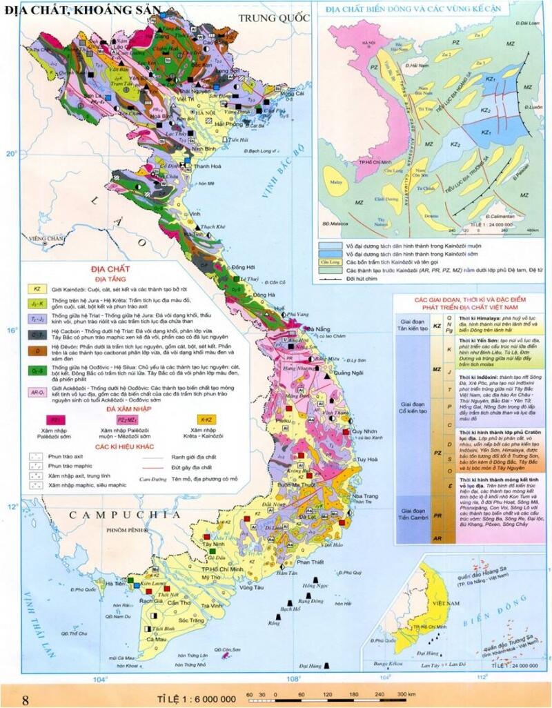 Bài văn tả tấm bản đồ Việt Nam số 10