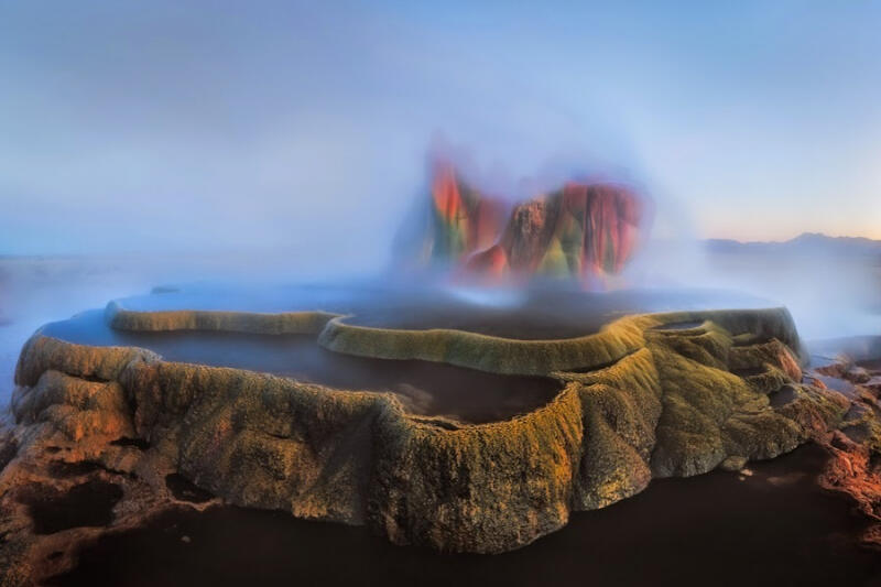 Mạch nước phun Fly Geyser