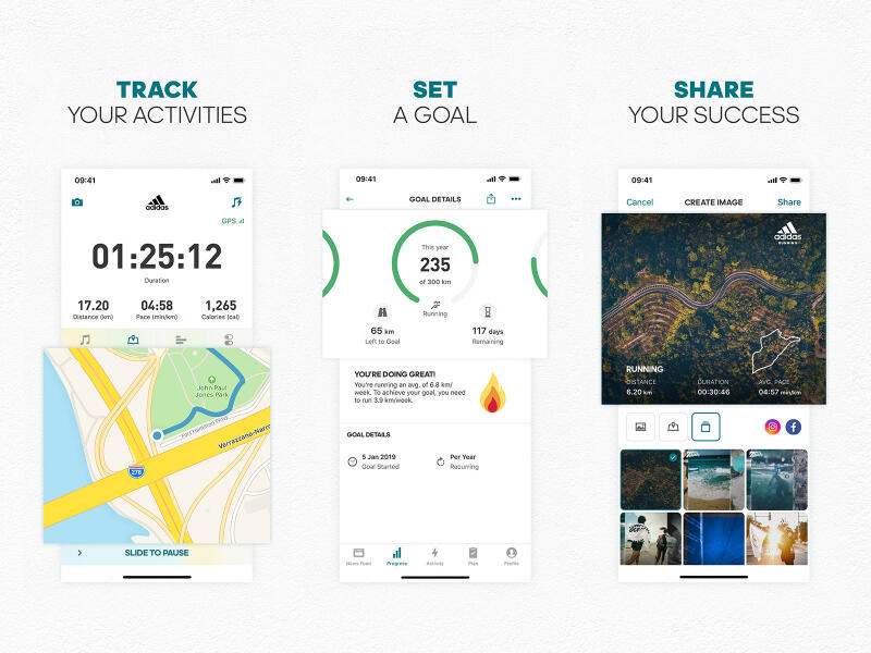 adidas Running App by Runtastic