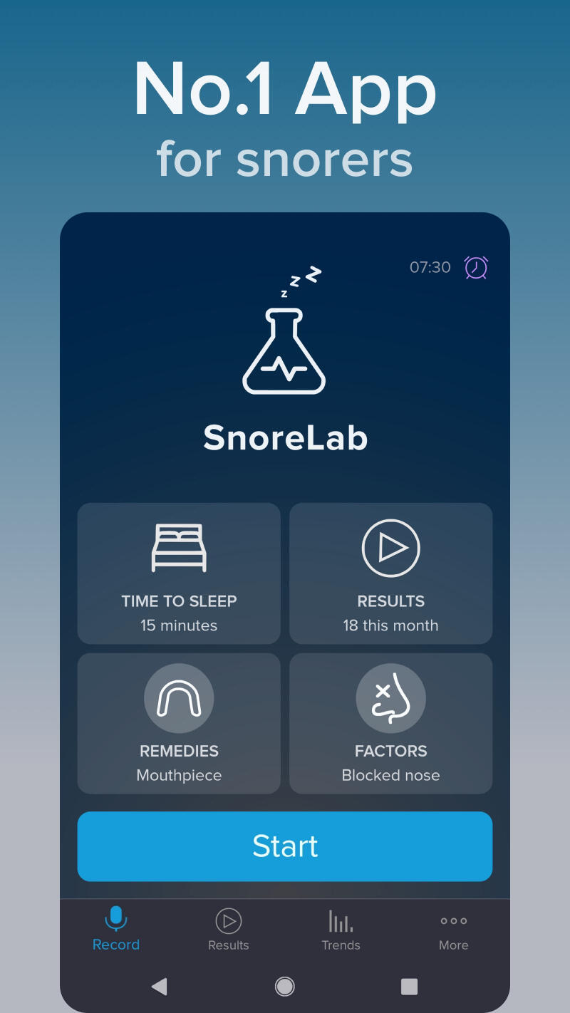 SnoreLab: Record Your Snoring