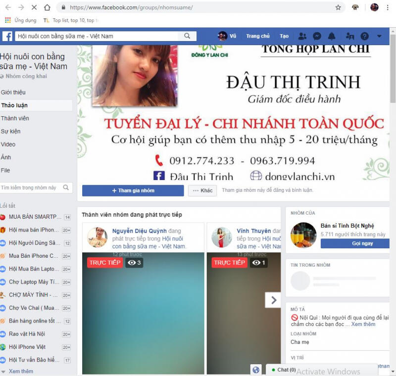 Hội nuôi con bằng sữa mẹ Việt Nam