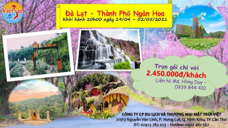 Công Ty Du Lịch Vietsun Tourist Cần Thơ