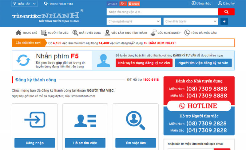 Tìm việc nhanh