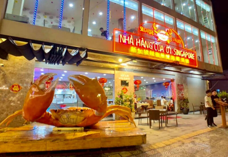 Nhà hàng cua sốt ớt Singapore