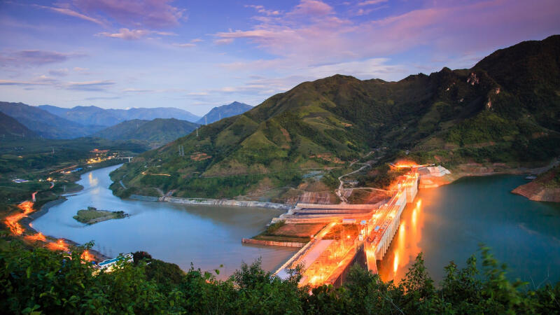 Vùng lòng hồ thủy điện Sơn La