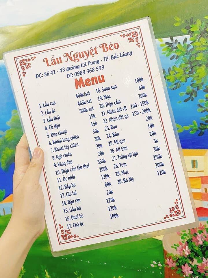 Lẩu Nguyệt Béo