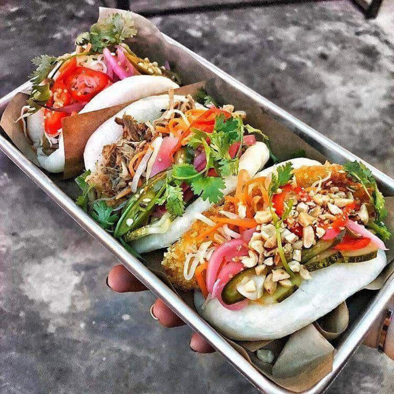 Bánh bao kẹp thịt - Bao Wow