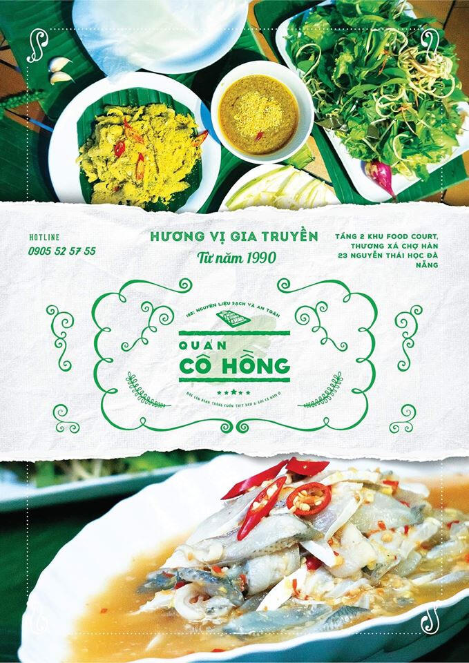 Cá nục cuốn bánh tráng cô Hồng