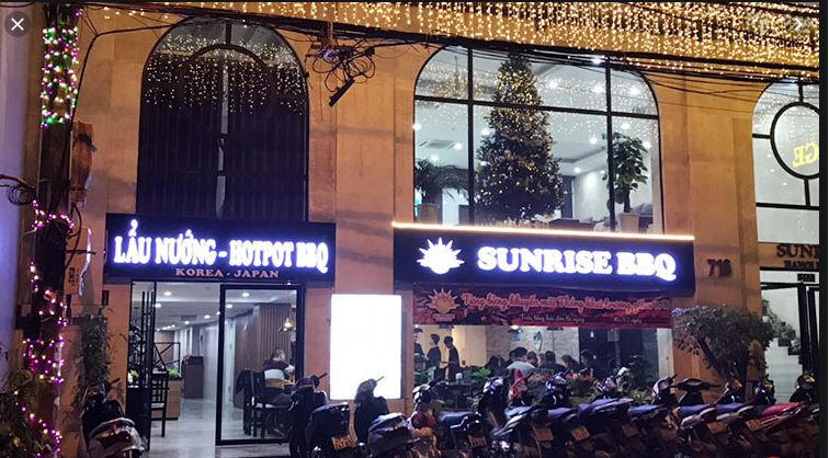 Nhà hàng Sunrise – BBQ & Hotpot – Bạch Đằng