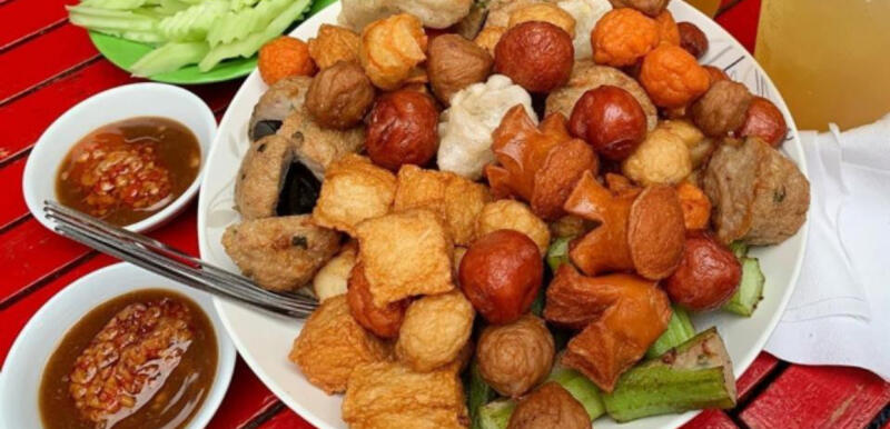 Gánh's Food - Xiên Que Bơ Tỏi Xốt Cay