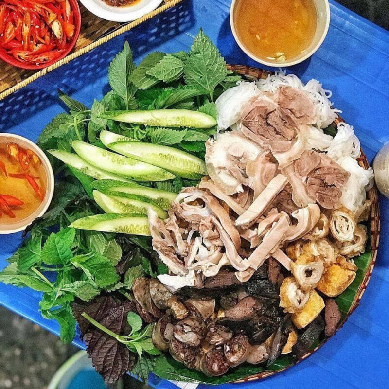 Bún đậu lòng dồi Tuấn Trọc - Phan Huy Ích