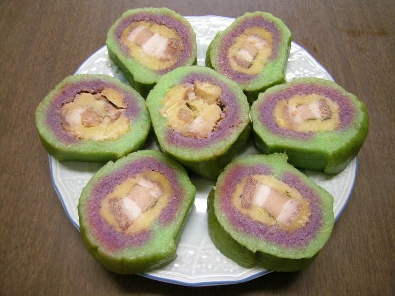Bánh tét ba nhân