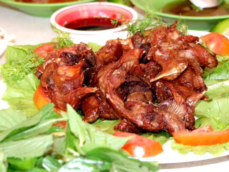 Chuột đồng nướng