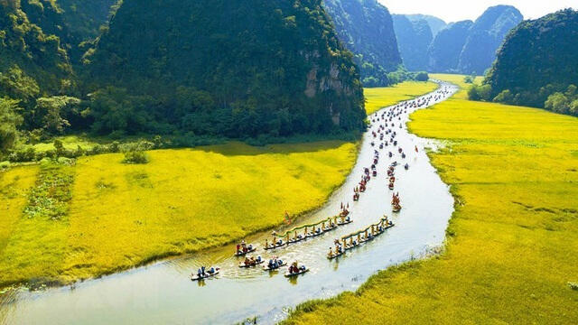 Tràng An – Tam Cốc – Danh thắng thơ mộng và hùng vĩ