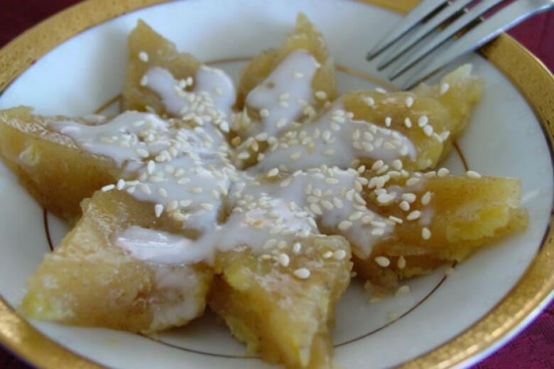 Bánh chuối hấp