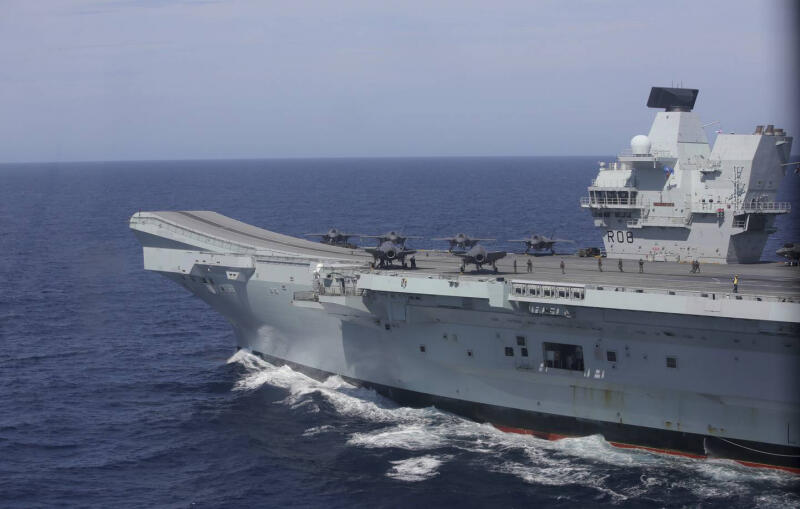 Anh tìm thấy xác tiêm kích tàng hình F-35 rơi ở Địa Trung Hải (1/12/2021)