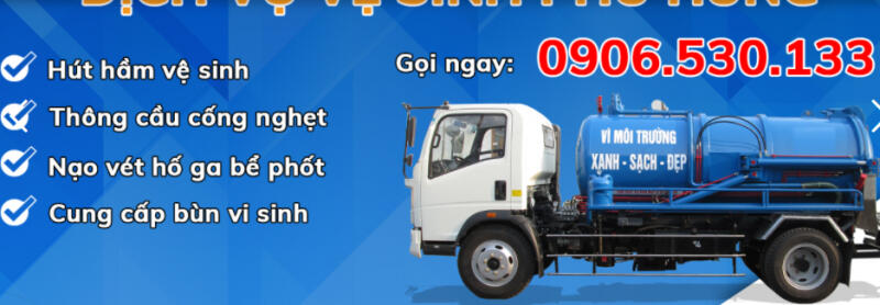 Hút hầm vệ sinh Phú Hưng