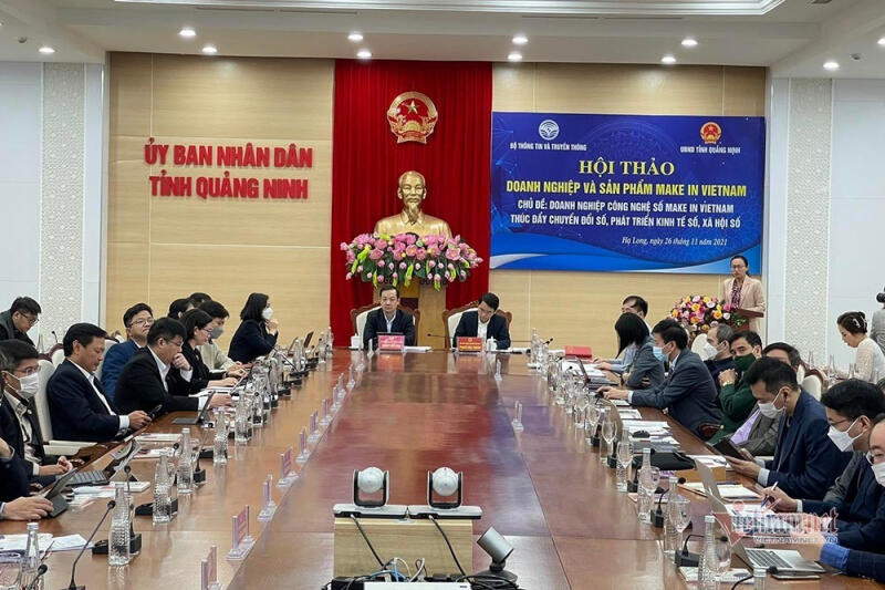 Doanh nghiệp công nghệ số Make in Vietnam sẽ thúc đẩy chuyển đổi số (26/11/2021)