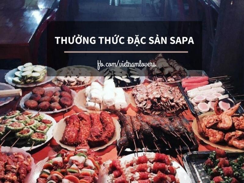 Thưởng thức đặc sản Sapa